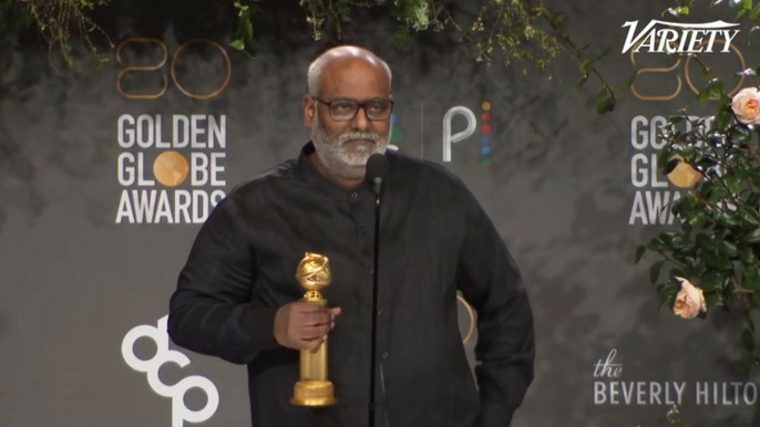 (Jazz Tangcay Question) M.M. Keeravani on What this Win Means to Him & Moviegoing Population in India