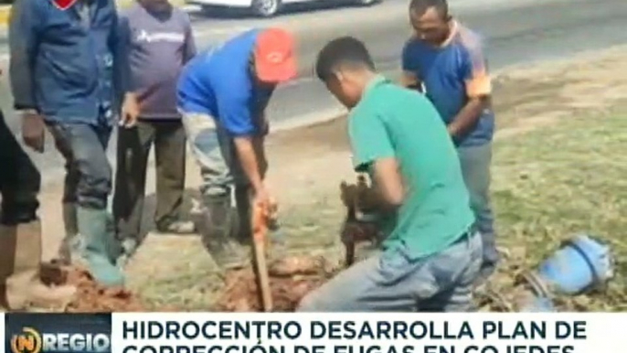 Cojedes | Hidrocentro reparó 4 fugas de agua potable recuperando un caudal de 20 litros por segundo