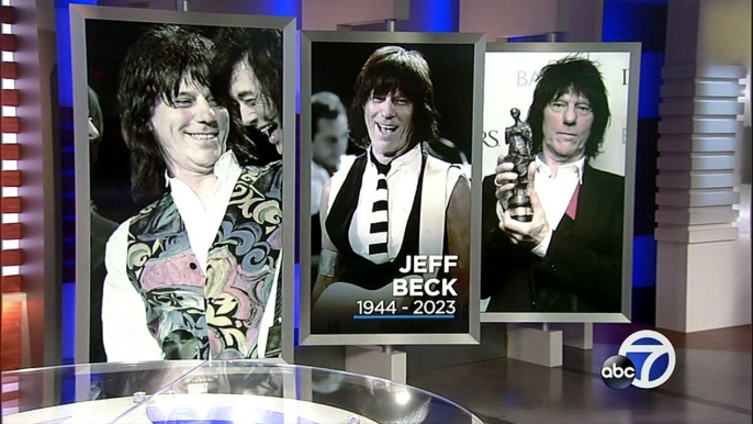 Jeff Beck, Legendary rock guitarist Jeff Beck dies at 78 - Johnny Depp 'devastated' and 'still processing' close pal Jeff Beck's death - bacterial meningitis, jeff beck dead, Beck, meningitis