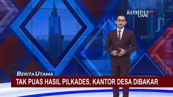 Sengketa Hasil Pilkades di Halmahera Selatan, Warga Bakar Kantor Desa dan Rusak Fasilitas Umum!