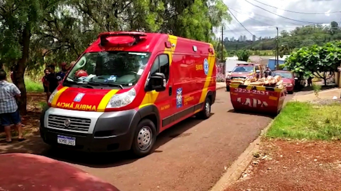 Menino de três anos tem lesão grave após ser atropelado por carro