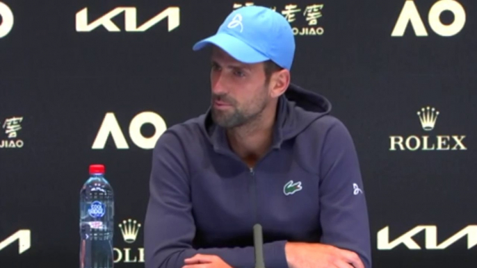 Open d'Australie 2023 - Novak Djokovic : "The race for Grand Slam titles ? That's why I keep playing tennis, I'm a competitor and I want to be the best, I want to win the biggest tournaments in the world"