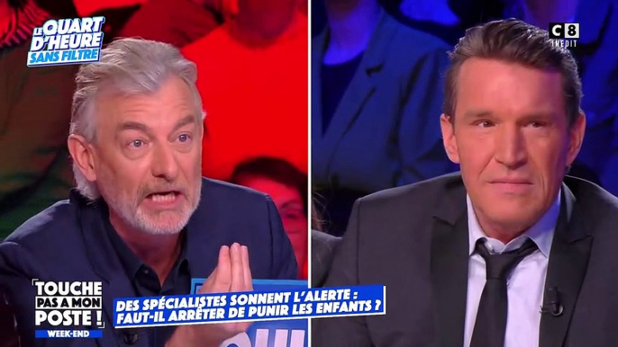 Gilles Verdez critique la façon d'éduquer de Benjamin Castaldi - "Touche pas à mon poste", C8