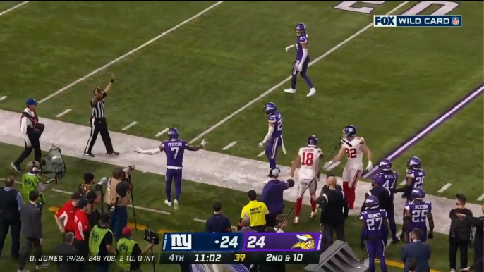 Minnesota Vikings vs. New York Giants Full Highlights 4th QTR _ NFL WILD CARD_ 2023