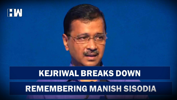 Arvind Kejriwal Breaks Down Remembering Manish Sisodia | AAP | Delhi CM | Education | Schools