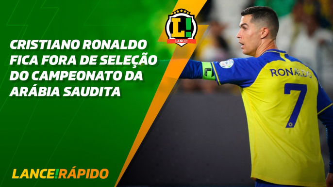 Cristiano Ronaldo fica de fora da seleção do campeonato da Arábia Saudita - LANCE! Rápida