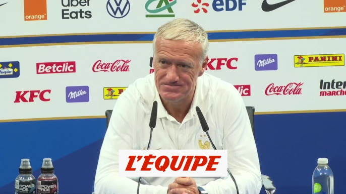 Deschamps : «Je reste dans la logique du mois de mars» - Foot - Qualif. Euro 2024 - Bleus