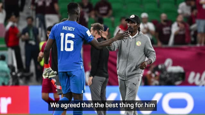 Cisse explains Mendy's Senegal omission