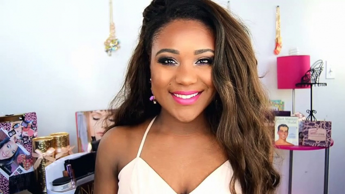 Spring Makeup Tutorial 2015 I Pop Of Color Makeup Tutorial + Bold Pink Lips