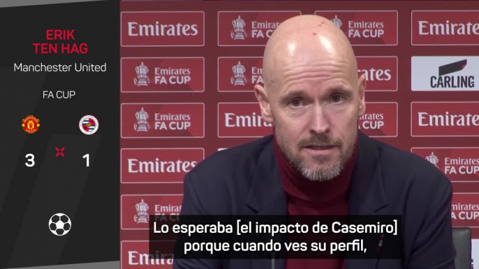 A Erik Ten Hag no le sorprende el impacto de Casemiro en el United: así habla de él en rueda de prensa