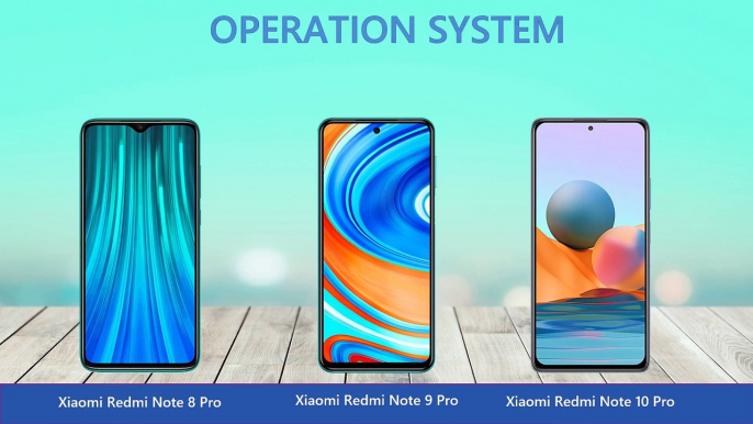 Xiaomi Redmi Note 8 Pro VS Xiaomi Redmi Note 9 Pro VS Xiaomi Redmi Note 10 Pro