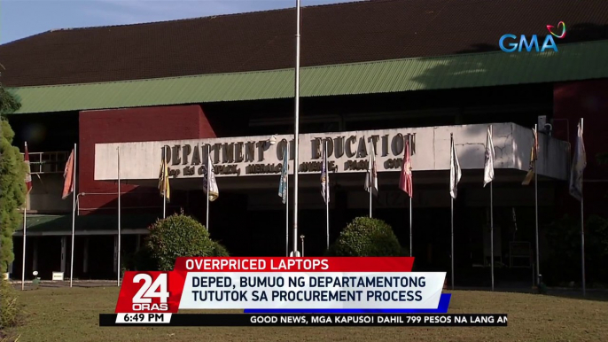 DePed, bumuo ng departamentong tututok sa procurement process | 24 Oras