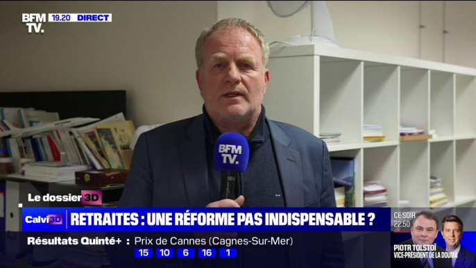 François Hommeril (CFE-CGC): "Dire qu'on va léguer une dette à nos enfants, c'est très peu connaître le système de retraites"