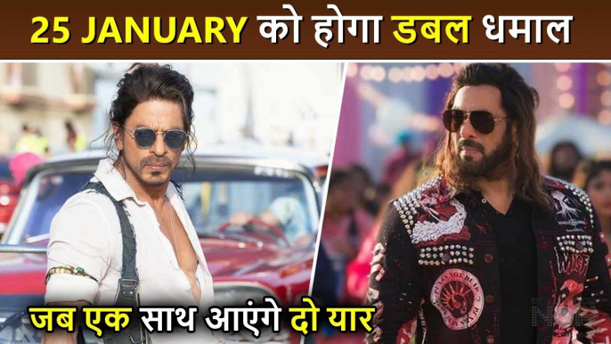 Double Dhamaal On 25 January, When Salman Khan And Shahrukh Khan Come Together