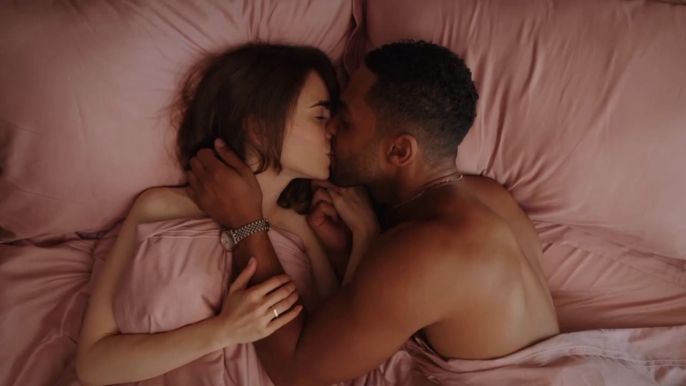 Emily in Paris: Season 3 / Kissing Scenes — Emily and Alfie (Lily Collins and Lucien Laviscount)