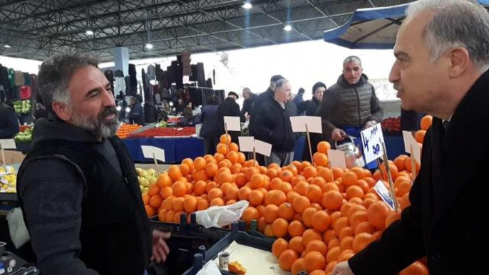 Levent Gök'ün Dinlediği Esnaf: "Vatandaşta Para Yok, ya Bir Kilo ya da Yarım Kilo Alıyor"