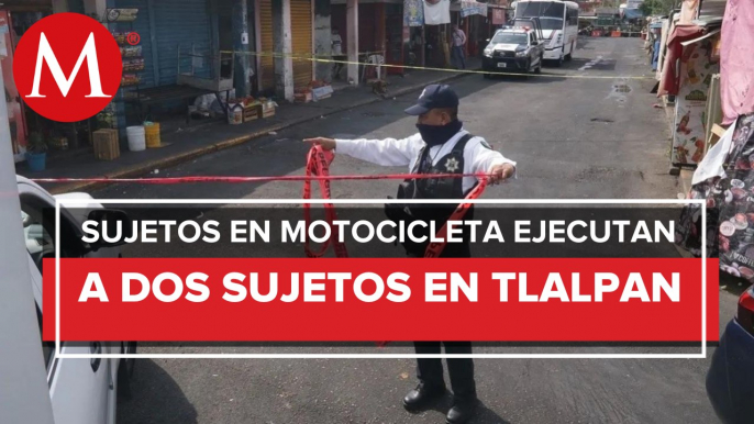 Vecinos reportan dos personas asesinadas en la alcaldía Tlalpan, CdMx