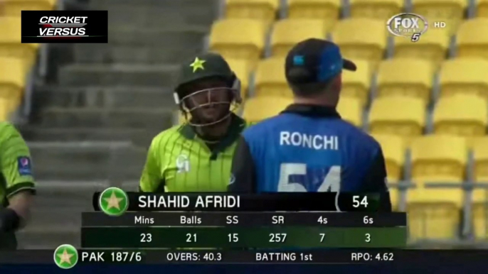 PAK VS NZ : Shahid Afridi Smashing Knock  : Shahid Afridi Batting  : Shahid Afridi Sixes :  Shahid Afridi Batting Highlights