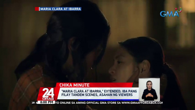 "Maria Clara at Ibarra," extended; iba pang FiLay tandem scenes, asahan ng viewers | 24 Oras