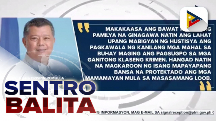 P6-M pabuya, alok ng DOJ sa makapagbibigay ng impormasyon ukol sa 6 suspects sa pagkawala ng 34 sabungero