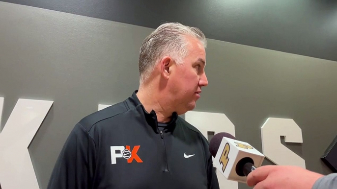 Purdue basketball coach Matt Painter previews Maryland