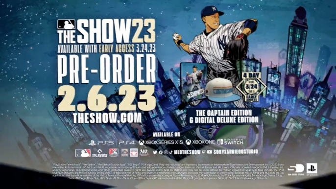 MLB The Show 23 Official Derek Jeter Captain Edition Trailer