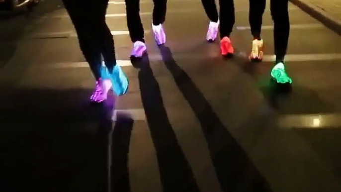 Summer Boy Luminous Glowing Sneakers Men Women Girls Kids LED Light Shoes Children Flashing With Light Adults USB Recharge Shoes