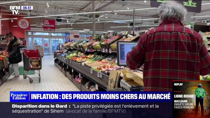 Les produits du marché moins touchés par l'inflation que ceux des grandes surfaces