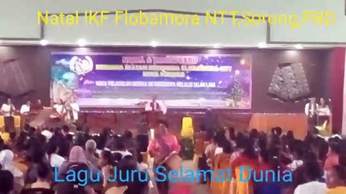 Lagu Pembukaan Saat Acara Natal Dan Tahun Baru IKF Flobamora -NTT Kota Sorong, PBD