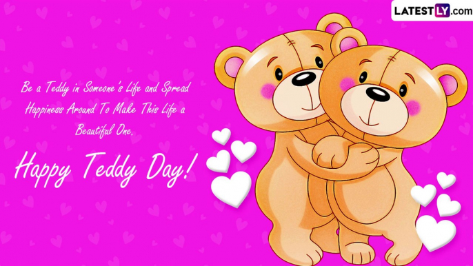 Happy Teddy Day 2023 Wishes and Greetings To Celebrate the Fourth Day of Valentine’s Week