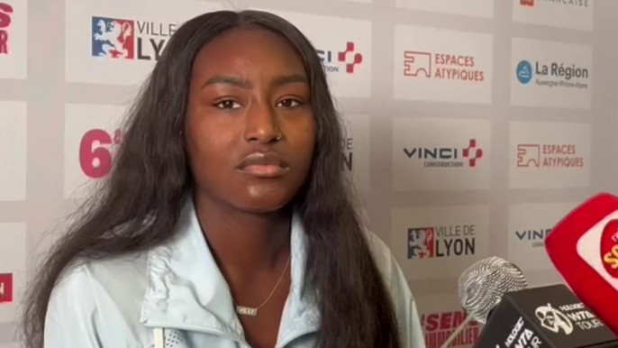 WTA - Open 6e Sens - Lyon 2023 - Alycia Parks wins the tournament : "I always dream big. The Top 10 may seem far away for some people but I believe in myself, I can get there this year"