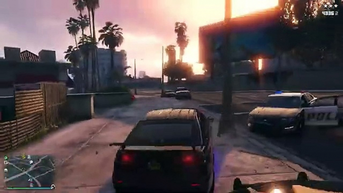 GTA 5 Police Chase "Exploring the Open World of GTA 5"