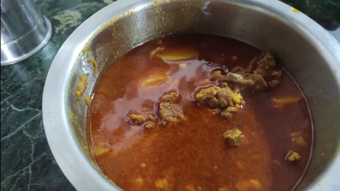 MUTTON CURRY IN THIN BROTH // পাতলা ঝোলের খাসীর মাংস // Bengali Style Mutton Curry Recipe // Easy and Tasty Mutton Curry Recipe