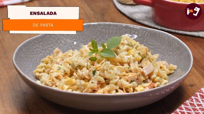 Ensalada de pasta | Receta internacional | Directo al Paladar México