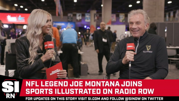 NFL Legend Joe Montana Joins Sports Illustrated on Radio Row and Ranks His Top Quarterbacks