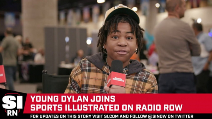 Young Dylan Joins SI From Radio Row to Talk Super Bowl LVII