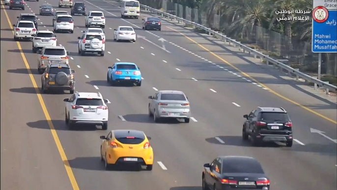 Distracted UAE driver causes multi-vehicle crash; police issue fresh warning