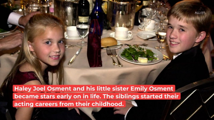 Former Child Stars Emily and Haley Joel Osment: Here's How Similar The Siblings Look