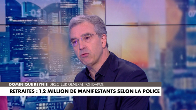 Dominique Reynié : «Le passage du blocage à l'Assemblée n'a pas marché, le blocage de la France n'a pas marché. Ce sont les Français qui vont en souffrir»