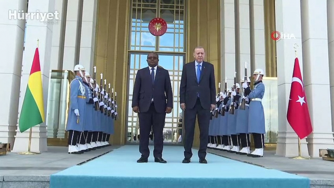 Cumhurbaşkanı Recep Tayyip Erdoğan, Gine Bissau Cumhurbaşkanı Cissoko Embalo ile görüştü