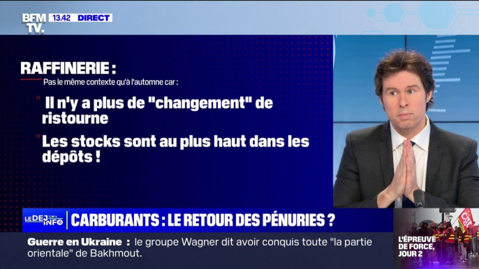 Grève des raffineries: des stocks équivalents à "4 mois de consommation" en réserve selon l'Union Française des Industries Pétrolières