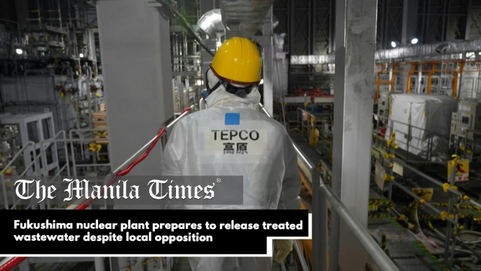 Fukushima nuclear plant prepares to release treated wastewater despite local opposition