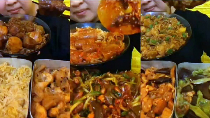 ASMR Chinese YUMMY FOOD, Chinese Food Eating, Yummy Food, Spicy Food.