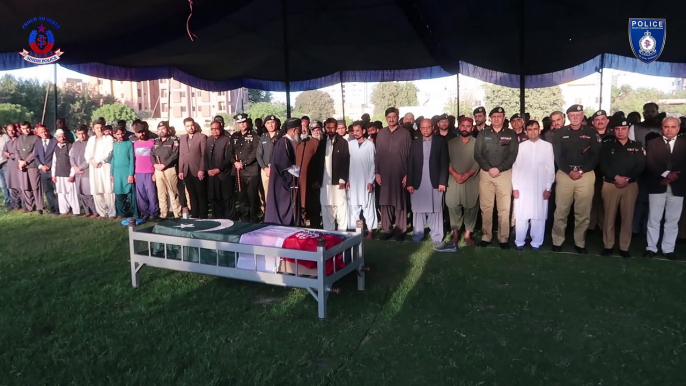 FUNERAL PRAYER OF KPO ATTACK PC ABDUL LATIF OFFERED