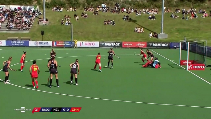 New Zealand vs China (Women, Game 1) FIH Hockey Pro League 2022-23 Highlights