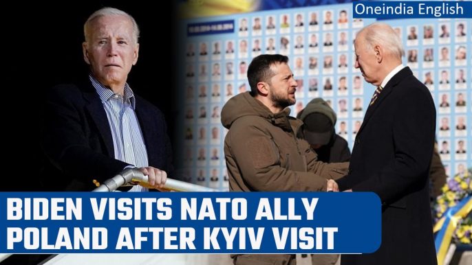 US President Joe Biden visits Poland after a surprise visit to Ukraine | Oneindia News