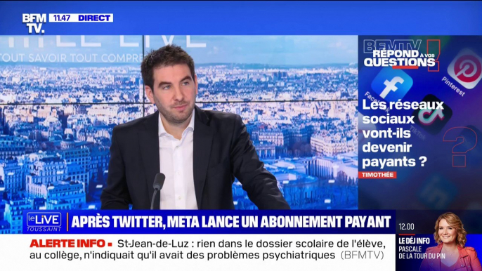 Les réseaux sociaux vont-ils devenir payants? BFMTV répond à vos questions