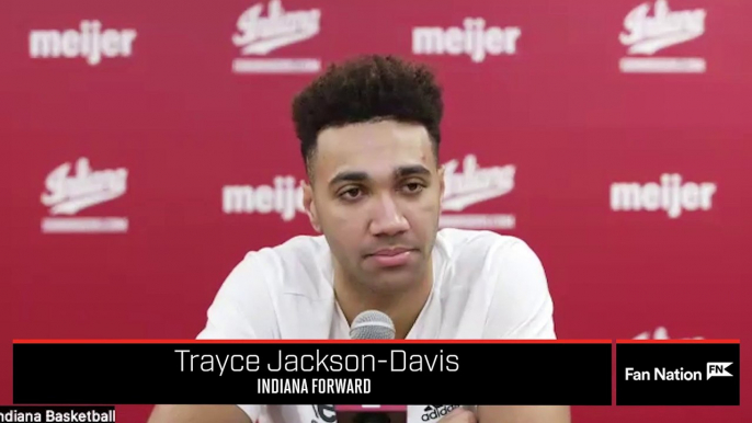 Trayce Jackson-Davis on Indiana Basketball Road Games