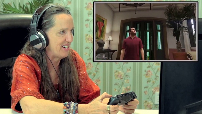 Elders Play Grand Theft Auto V (Elders React- Gaming)