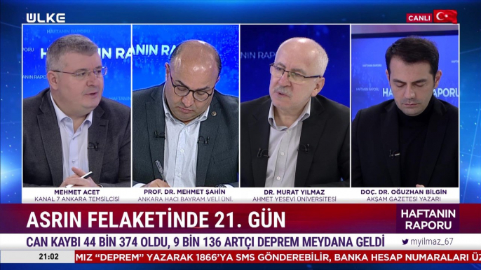 Haftanın Raporu - Murat Yılmaz | Mehmet Acet | Mehmet Şahin | Oğuzhan Bilgin | 26 Şubat 2023